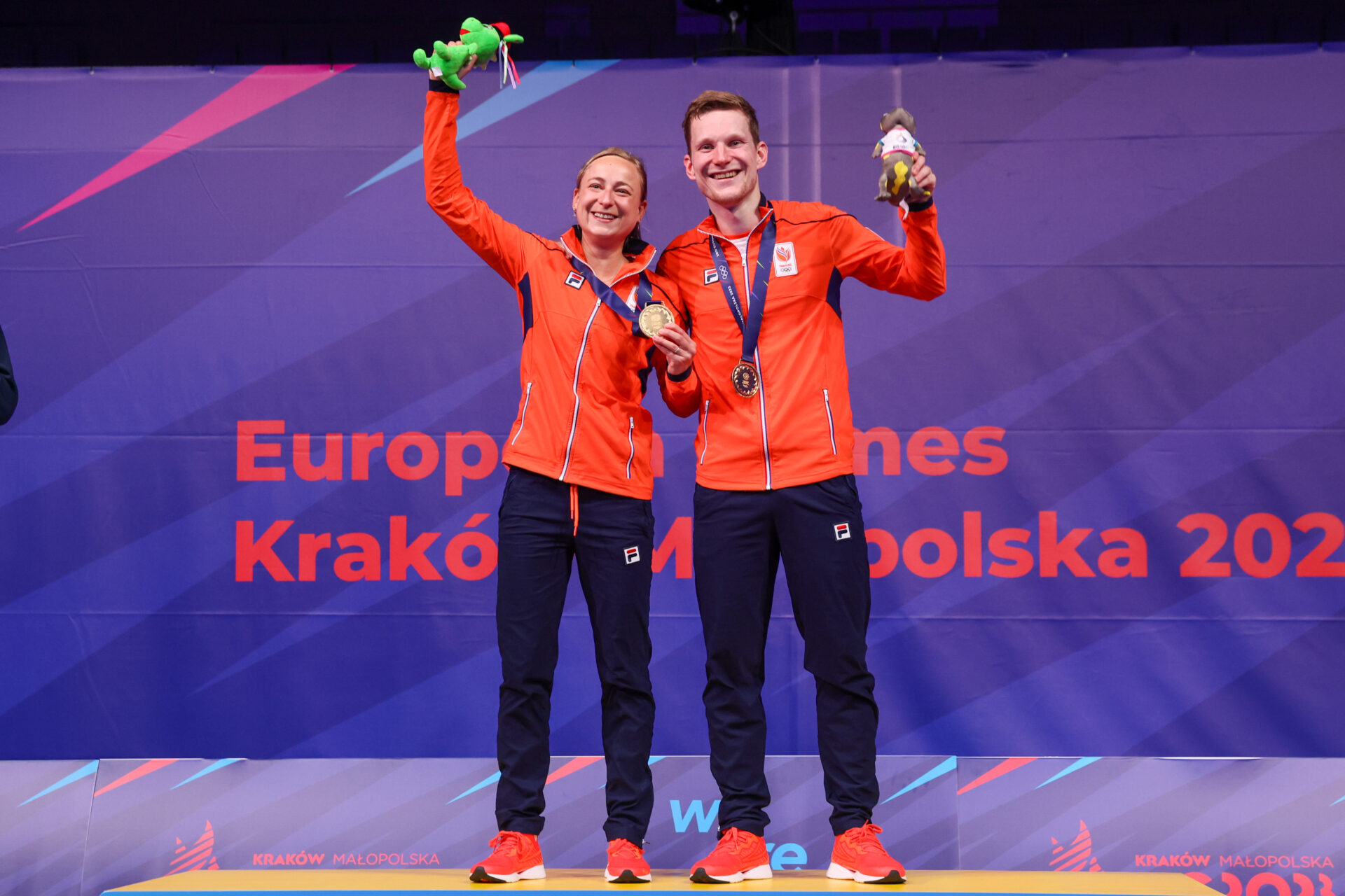 Goud voor Selena Piek & Robin Tabeling op Europese Spelen 2023