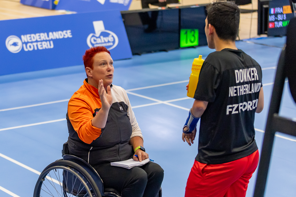 Ilse van de Burgwal stopt als bondscoach Para badminton/RTC-coach